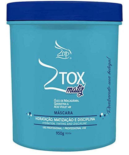 Ztox Matiz Máscara Macadamia Zap Matizador 950g
