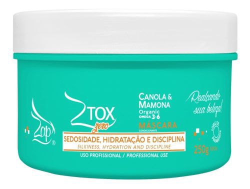 Ztox Organico Zero - Btox Capilar Profissional 250g - Zap Cosmeticos