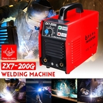 ZX7-200G 220V MMA Handheld Mini Máquina de solda elétrica Soldador 200A Inversor Display Digital Ferramenta de solda para ferro fundido de aço inoxidável