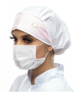 Ficha técnica e caractérísticas do produto 02 Máscara Branca de Proteção Tipo Cirúrgica de Tecido LAVÁVEL Dupla Camada de Tecido - Artesanal