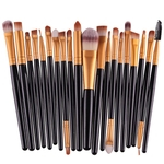 Ficha técnica e caractérísticas do produto 20 Pcs / set Makeup Brushes Set escova cosmética profissional Set Tools Venda quente