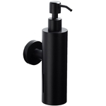 Ficha técnica e caractérísticas do produto 200ML Preto Imprensa parede do estilo Montado Sabonete Líquido Sanitizer Shampoo Dispenser
