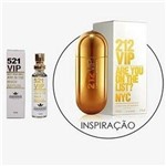 Ficha técnica e caractérísticas do produto 01 Perfume 521 Vip 15ml - Inspiração 212 Vip - Amakha Paris