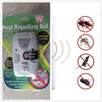 Ficha técnica e caractérísticas do produto 2017 de Moda de Nova EU Plug repelir pragas ajuda Magnetic Ultrasonic Riddex Eletrônico Pest Control Rodent Repeller para rato Anti Mosquito Insect