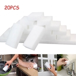 Ficha técnica e caractérísticas do produto 20pcs White Magic Sponge Eraser Limpeza melamina Espuma de limpeza Cozinha Pad