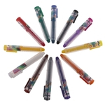 Ficha técnica e caractérísticas do produto 12 Cores Kit Pintura Facial Pintura Corporal Crayon Varas Festa Fantasia Maquiagem De Palco