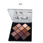 Ficha técnica e caractérísticas do produto 12 Full Color Eyeshadow Palette Smoky Shimmer maquiagem Nude Matte Eyeshadow