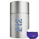 Ficha técnica e caractérísticas do produto 212 Men Carolina Herrera Eau de Toilette - Perfume Masculino 50ml+Necessaire Roxo com Puxador