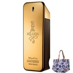 Ficha técnica e caractérísticas do produto 1 Million Paco Rabanne Eau de Toilette - Perfume Masculino 200ml+Bolsa Estampada Beleza na Web