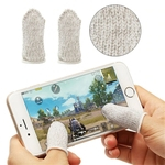 Ficha técnica e caractérísticas do produto 1 Pair Slim Game Finger Cover Anti-Slip Anti-Sweat Touch Screen Finger Sleeve