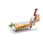 Ficha técnica e caractérísticas do produto 1 Parte Hot SaleCake Cookies Pastelaria Chocolate Cream Decoração Seringa Silicone pintura placa caneta de tinta para bolos