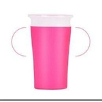 Ficha técnica e caractérísticas do produto 1PC 360 Degree pode ser girado Magic Cup bebê de Aprendizagem Beber Cup LeakProof Criança Cup garrafa de água 260ml