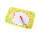 Ficha técnica e caractérísticas do produto 1 pc do bebê o design dos peixes colorido bonito prancheta Doodle Água Jogo do bebê Brinquedos mat água Com Magic Pen 29x19cm
