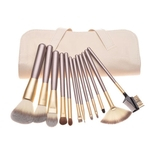 Ficha técnica e caractérísticas do produto 12 peças Maquiagem Profissional Brushes Cosméticos Tool Set Kits