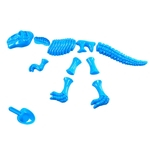 Ficha técnica e caractérísticas do produto 1 Set crianças Praia Areia Jogar areia brinquedos Dinosaur Impresso Toy Set cor aleatória