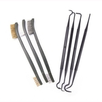 Ficha técnica e caractérísticas do produto 1 Set Nylon Brushes Steel Wire Brushes remover ferramentas Rust escovas de limpeza