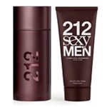 Ficha técnica e caractérísticas do produto 212 Sexy Men Eau de Toilette Carolina Herrera - Kit Perfume Masculino + Loção Pós Barba