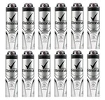 Ficha técnica e caractérísticas do produto 12 UNIDADES Desodorante Aerosol Antitranspirante - Masculino Rexona Sem Perfume 150ml