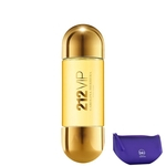 Ficha técnica e caractérísticas do produto 212 VIP Carolina Herrera Eau de Parfum - Perfume Feminino 30ml+Necessaire Roxo com Puxador em Fita
