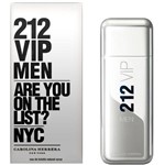Ficha técnica e caractérísticas do produto 212 Vip Men 100ml Eau de Toilette Perfume Masculino - Carolina