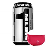 212 VIP Men Collector Carolina Herrera EDT - Perfume Masculino 100ml+Beleza na Web Pink - Nécessaire