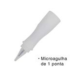 Ficha técnica e caractérísticas do produto 10 Agulhas Dermógrafo Lírio - 1 Ponta Microagulha
