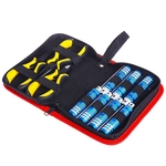Ficha técnica e caractérísticas do produto 10 em 1 ferramentas de reparação Hex Chaves de fenda Alicates Kit Box Set de RC brinquedos modelo com pacote portátil