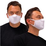 Ficha técnica e caractérísticas do produto 10 Máscara de Tecido Algodão Dupla Camada Anatômica Lavável Reutilizável eMask Branca