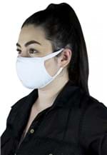 Ficha técnica e caractérísticas do produto 10 Máscaras Tecido Rosto Dupla Ninja Proteção Lavável não Descartavel Branca
