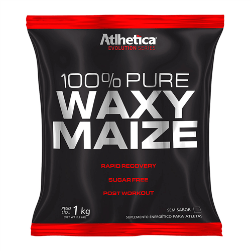 Ficha técnica e caractérísticas do produto 100% Pure Waxy Maize Atlhetica Nutrition 1kg