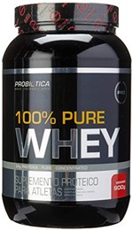 Ficha técnica e caractérísticas do produto 100% Pure Whey, Probiótica, Morango, 900 G