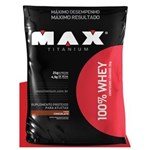 Ficha técnica e caractérísticas do produto 100% Whey 2Kg Chocolate - Max Titanium