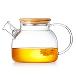 Ficha técnica e caractérísticas do produto 1000ML pr¨¢tica transparente resistente ao calor Juice Tea Pot Fu Tea Teapot
