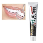 Ficha técnica e caractérísticas do produto 100g de carvão de bambu preto dentífrico Stains Remover Teeth Whitening Dental Care