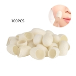 Ficha técnica e caractérísticas do produto 100pcs Abertura Silkworm Cocoon Silk Pore Cleanser Limpeza Esfoliante mortas da pele Remoção de seda casulos