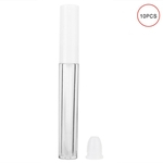 Ficha técnica e caractérísticas do produto 10pcs 2,5 ml DIY Lip Gloss tubo vazio garrafa plástica Lip Gloss Containers