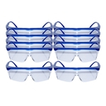 Ficha técnica e caractérísticas do produto 10Pcs Anti-fog Poeira Wind Safety Goggles Óculos De Proteção Para Os Olhos