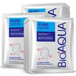 10pcs Controle De óleo Bioaqua Anti-acne Encolher Poros Hidratante Máscara Folha De Rosto