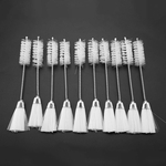 Ficha técnica e caractérísticas do produto 10pcs Double Ended Sewing Machine Cleaning Brush Nylon Brush Set Keyboard Cleaning Brush