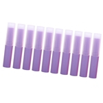 Ficha técnica e caractérísticas do produto 10Pcs Tubos De Batom Vazios Lip Balm Containers DIY Makeup Tools Purple