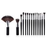 Ficha técnica e caractérísticas do produto 15 Pcs Foundation Eyeshadow Face Blush Makeup Brushes Set Ferramentas De Beleza Para Mulheres