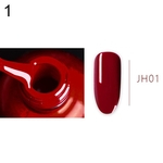 Ficha técnica e caractérísticas do produto 15ml Garrafa cor sólida pintado Beauty Nail Art Gel UV polonesa DIY Ferramenta de Manicure