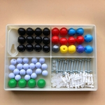 Ficha técnica e caractérísticas do produto 125 Pcs Kit Modelo Médico de Estrutura Molecular de Química Orgânica General & Organic Molecule Bonds Student Set Lab with box