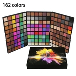 Ficha técnica e caractérísticas do produto 162 Cores Paleta de Sombra Matte Glitter Maquiagem Shimmer Sombra Kit