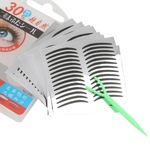 Ficha técnica e caractérísticas do produto 168 pares de papel preto invisível dupla pálpebra olho fita adesivos maquiagem
