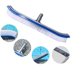 Ficha técnica e caractérísticas do produto 18inch Heavy Duty Wide Algas Spa Piscina Pond Wall Brush Cleaning Tool
