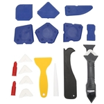 Ficha técnica e caractérísticas do produto 18PCS Caulk Tools Kit Cement Selante de Silicone Remover Pá vidro calafetagem raspador