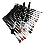 Ficha técnica e caractérísticas do produto 19pcs escova da composição Maquiagem Set Escova Sombra Eye Makeup Brushes Set