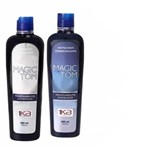 1Ka Kit Shampoo+Condicionador Matizante Magic Tom (para Cabelos Loiro, Descoloridos e com Mecha,enriquecida com Açaí e Argan Hidrata e Neutraliz - 500