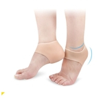 Ficha técnica e caractérísticas do produto 1pair Silicone sapatos confortáveis ¿¿Gel Prático salto luva hidratantes protetores de salto